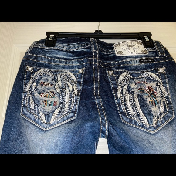 Sparkly MissMe Indian Styled Jeans - Picture 5 of 9